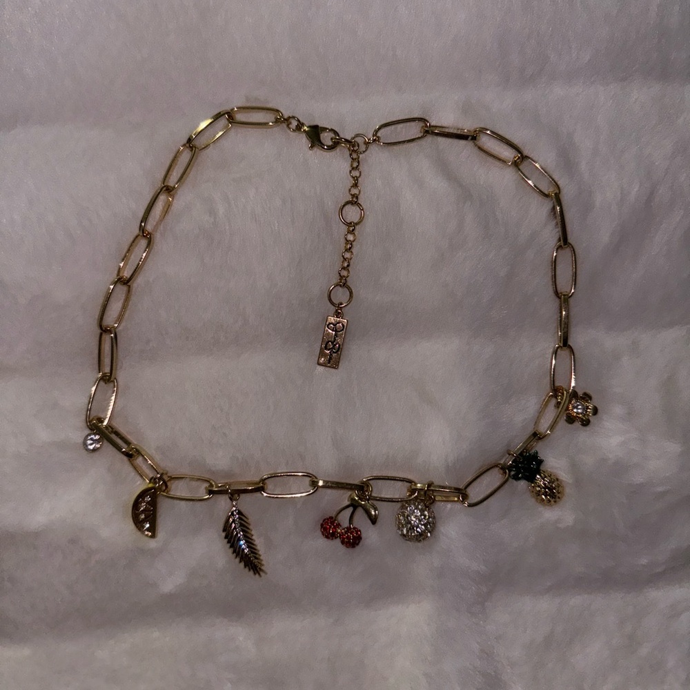 Jessica Simpson Charm Necklace
